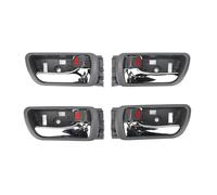 HTUHBCX Recambio Maneta Puerta para Camry 2002-2006 4 Uds. Manijas De Puertas Interiores De Coche ABS Gris 69206-33030 69205-33030 Manija Interior