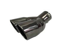 HTUHBCX Terminal Escape Tubo De Escape Trasero Universal De 63mm para Barril De Coche Punta Escape