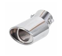HTUHBCX Tubo Silenciador Escape para 335d M1 para M-Zero M6 640i 640d E46 E90 F09 1 2 3 4 Serie F Silenciador Escape Automóvil Punta Redonda Acero Inoxidable Terminales Escape(A)