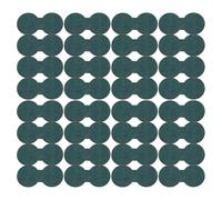 Htuteyy 500 Piezas de Junta Aislante para Batería de Iones de Litio 18650, Papel de Cebada, Paquete de Batería, Electrodo Aislante, Almohadilla Aislante Sólida.