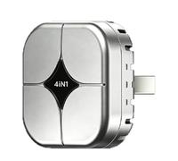 Htuteyy Adaptador Conectividad estable Velocidad WiFi | Wi-Fi de doble banda 5G/2.4G garantiza conexión estable y baja latencia para navegación y transmisión de audio.