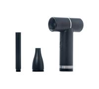 Htuteyy Ventilador 100000 RPM Mini Plumero Eléctrico Ventilador Turbo Portátil Multifuncional para Exteriores para Teclado de Computadora Hogar Coche