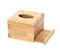 Htuygyjaw Rollo de Caja de PañUelos Cuadrada de Madera, Soporte para Papel Tisú, Caja para PañUelos de Granja, Soporte para PañUelos de BañO, Soporte para Toallas de Papel de Madera
