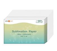 HTVRONT Papel de sublimación de 8.5 x 14 pulgadas, 200 hojas de papel de transferencia compatible con impresora de inyección de tinta, papel de transferencia de calor para vasos, tazas, camisetas y