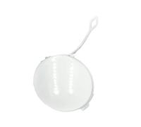 HTVTKRFGRL Cubierta del Gancho de Remolque para Mini para Cooper R60 para Countryman R61 para Paceman ALL4 2011-2017 Cubierta DE Remolque Delantera(White)