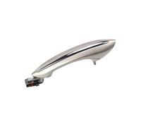 HTVTKRFGRL ExteriorLado Izquierda Manija puerta trasera Para BMW F02 F10 F06 F07 Para BMW 5 6 7 OE 61319313924 Serie Negro Blanco Marrón Manija de puerta Reemplazo sin llave Go(Brown Rear Left)