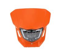 HTVTKRFGRL faro delantero moto Para WR250F WR450F YZ250F YZ450F 2015-2019 Conjunto De Faro Para Motocicleta Faro LED Accesorios De Motocross Piezas Reajuste(Orange)