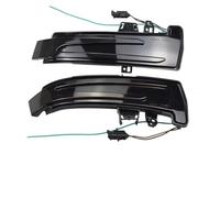 HTVTKRFGRL Intermitentes Dinamicos Para Benz Para CLA Clase C117 X156 2008-2015 Luz LED De Señal De Giro Dinámica Para Espejo Retrovisor(Blue-Yellow)