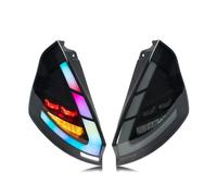 HTVTKRFGRL Piloto Trasero Después Para Ford Para Fiesta Conjunto De Luces Traseras Con Intermitentes Secuenciales Y Animación Dinámica Colorida Conjunto de lámparas de luces traseras