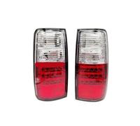 HTVTKRFGRL Piloto Trasero Después Para Toyota Para Land Para Cruiser (2 Unidades) Conjunto De Luz Freno Trasera Conjunto de lámparas de luces traseras(Red and White)