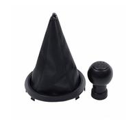 HTVTKRFGRL Pomo Con Cubierta Pomo De Cambios Manual Para Suzuki Para Swift 2005-2010 Second Generation SX4 2007-13 Para ALTO 2010-15 Negro Con Estilo De Calanca De Cambio 1 Ud./2 Uds.(Combo A)