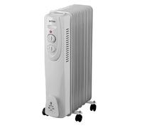 HTW RAD92000F1 - Radiador de Aceite 2000 W 9 Elementos 3 Niveles de Calor Blanco