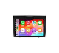 HTXPSM, estéreo de 9 Pulgadas para Coche Merced-es-Be-NZ SLK-Class SLK Class R171 2004-2011, navegación GPS para Coche con CarPlay inalámbrico, Android Auto, Pantalla táctil, Radio