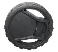 HTyghbn Rueda de Repuesto para hidrolavadora de 160 mm, Color Negro, Funcionamiento silencioso, Repuesto para Karcher 5.515-298.0 K2 K3 K4 K5 1