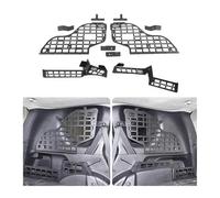 HTZLCO Compatible con Nissan X-Trail T31 2008-2013, sistema de almacenamiento Modular for maletero, paneles Molle, bastidores organizadores de carga(Side basket panel)