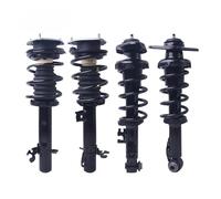 HTZLCO Par de amortiguadores delanteros y traseros compatibles con MINI Cooper Clubman R55 R56 Cabrio R57 31316784513 (piezas de repuesto originales)(Front)