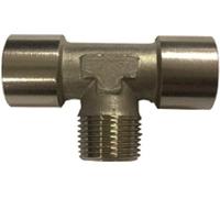 HU-firma Acoplamientos Aire/C A "T" 2 piezas 3/8" FMF