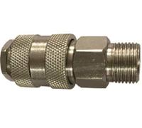 HU-firma Grifos rápidos de 3/8 pulgadas M, 2 unidades