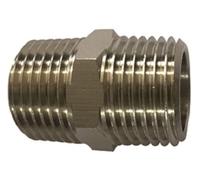 HU-firma Nipples Aria/C M/M cónicos, 1/2-1/2 pulgadas, 2 unidades