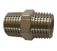 HU-firma Nipples Aria/C M/M cónicos, 3/8-3/8 pulgadas, 2 unidades