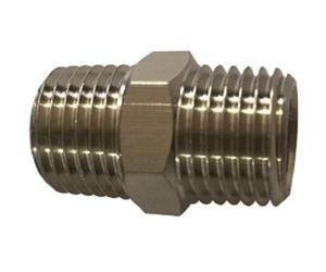 HU-firma Nipples Aria/C M/M cónicos, 3/8-3/8 pulgadas, 2 unidades