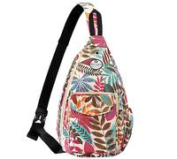 HUA ANGEL Bolso De Pecho Con MúLtiples Bolsillos Mochila Bandolera PequeñA Para Hombres Mujeres Adolescentes Bolso Bandolera Viajes Deportivos GimnasioTrabajo Playa Vacaciones