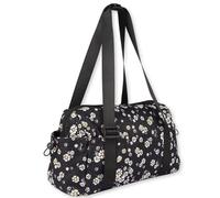 HUA ANGEL Bolso Deportivo Mujer Mini - Pequeño Bolsa de Mano Gimnasio/Piscina/Playa Impermeable con 7 Bolsillos - Bandolera Ajustable Ligera para Yoga Nadar Viaje Ciudad o Uso Diario