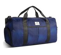 HUA ANGEL Bolso Deportivo Multifunción con Compartimento para Zapatos y Multi Bolsillo Impermeable Ligero Bolsa Gimnasio para Viaje Natación Yoga Playa Boxeo - 25L