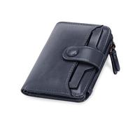 HUA ANGEL Elegante Mujer Gran Capacidad Cremallera Billetera Cartera Larga de Embrague Cuero PU con Múltiples Ranuras para Tarjetas de Crédito Billetes de Efectivo Documento Pasaporte