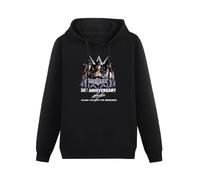HUA JIAO MOPIAN The Undertaker Thank You For The Memories Wrestling Fan Funny Hoodies Long Sleeve Pullover Loose Hoody Mens Sweatershirt Black L