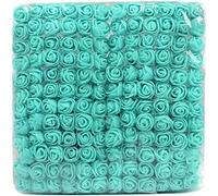 huaao 144 Unidades de Flores Artificiales de Polietileno, Mini Espuma 2 CM, Flores Artificiales para Decoración de Bodas, Artesanía, Manualidades, Creativas, Tiffany