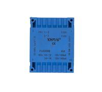 HUABAN 1 pieza PU3009B, doble 110V/doble 115V, 12V×2, ±10%, transformador de aislamiento de tipo plano de la serie PU
