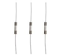 HUABAN 10 Piezas 3A 3 Amp 250V 5 * 20mm Fusible de plomo de cerámica de soplado rápido