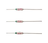 HUABAN 10 Piezas Fusible térmico de temperatura de metal RY228 228 ℃ 10A 250V