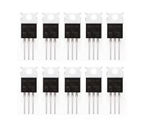 HUABAN 10 piezas IRFZ44N Vdss=55V Rds (encendido) = 0.0175 ohmios ID = 49A TO220 transistor MOSFET de canal N de potencia