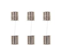 HUABAN 25 Piezas F0.3AL250V 0.3A 0.3 Amp 250V 5 * 20mm Fusible de vidrio de acción rápida