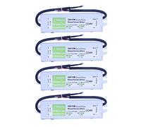 HUABAN 4 Piezas AC to DC 24V 0.625A 15W Tira de luces LED de bajo voltaje de aleación de aluminio IP67 a prueba de agua adaptador de transformador convertidor de fuente de alimentación conmutada