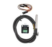 HUABAN Kit de módulo de sensor de temperatura impermeable 100 cm cable de sensor digital de acero inoxidable adaptador de terminal