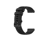 Huabao Correa Compatible con Garmin vivoactive 4,Ajustable Silicona Deportiva Band Repuesto Pulsera para Garmin vivoactive 4 (Negro)