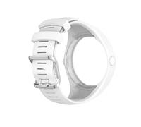 Huabao Correa Compatible con Polar M200,Ajustable Silicona Deportiva Band Repuesto Pulsera para Polar M200 (Blanco)
