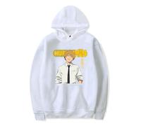 Huacaiyu Anime Chainsaw Man Sudadera con Capucha Cosplay Pochita Denji Cartoon Hoody Hombre Sudaderas De Manga Larga Top Negro XXS-4XL