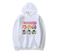 Huacaiyu Anime Chainsaw Man Sudadera con Capucha Cosplay Pochita Denji Cartoon Hoody Hombre Sudaderas De Manga Larga Top Negro XXS-4XL