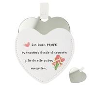 Huaceary Regalo para Profesora Espejo de Bolsillo Regalo Profe Maestra Cumpleaños Regalos Profesora Primaria Guarderia Ideas Regalos Profesor de Infantil Originales Fin de Curso Navidad Reyes