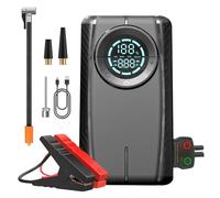 Huachuang Car Jump Starter Multifunción Portable Vehicle Power 12000mAh Cargador de batería Externo Cargador de batería de automóvil 12V Power Pack para Jump Starter
