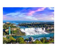 HUADADA Puzzle 1000 Piezas, Colores Variados, Imposible Rompecabezas para Adultos y Niños, Regalo de Puzle, Cataratas del Niágara