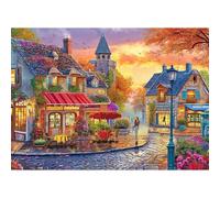 HUADADA Puzzle de 1000 Piezas, 1000 Piezas, para Adultos, Camino de neón, Rompecabezas clásico, Regalo
