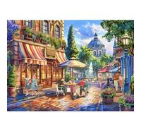 HUADADA Puzzle de 1000 piezas, escena callejera británica, puzles clásicos, 1000 piezas, para adultos y niños a partir de 14 años