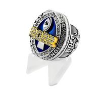 Huadafun Anillo de Campeón Fantasy Football 2022 Réplica - Anillo de Campeonato FFL con Caja de Madera, Regalo Coleccionable de Rugby para Hombres y Aficionados,Size11#