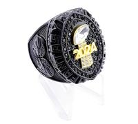 Huadafun Anillo de Campeonato Fantasy Football 2024 - Pesado FFL Champion Ring | Souvenir Rugby, Coleccionables & Adornos de Escritorio | Regalo para Niños, Hombres, Exalumnos, Amigos & Fans,9#