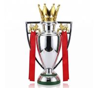 Huadafun Réplica del Trofeo del Campeonato de Fútbol Inglés 2026, Recuerdo de Copa de Liga, Trofeo de Fútbol Coleccionable, Decoración Deportiva, Regalo para Aficionados,44cm